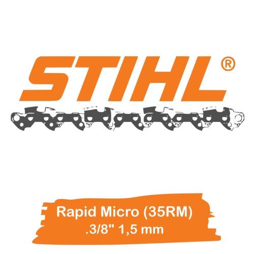 STIHL Sägekette 3/8" 1,5 mm 64 TG 42 cm Rapid Micro (35RM)