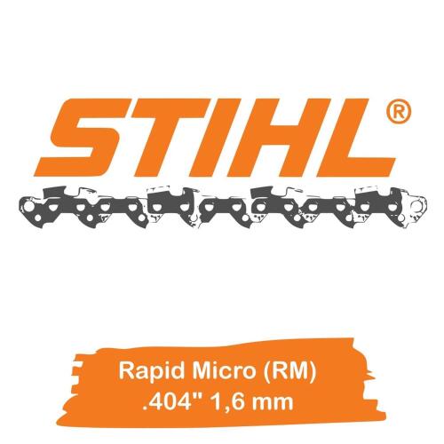 STIHL Sägekette .404" 1,6 mm 60 TG 45 cm Rapid Micro (RM)