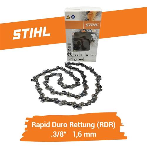 STIHL Sägekette 3/8" 1,6 mm 72 TG Rapid Duro Rettung (RDR)