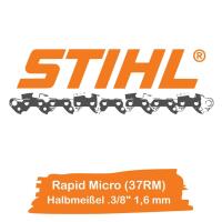 STIHL Sägekette 3/8" 1,6 mm 72 TG 50 cm Halbmeißel, Rapid Micro (37RM)