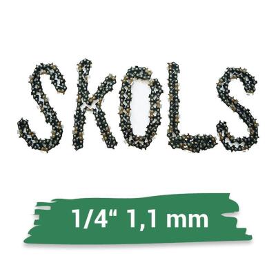 Sägekette 1/4" 1,1 mm 28 TG 10 cm mit Metallbox