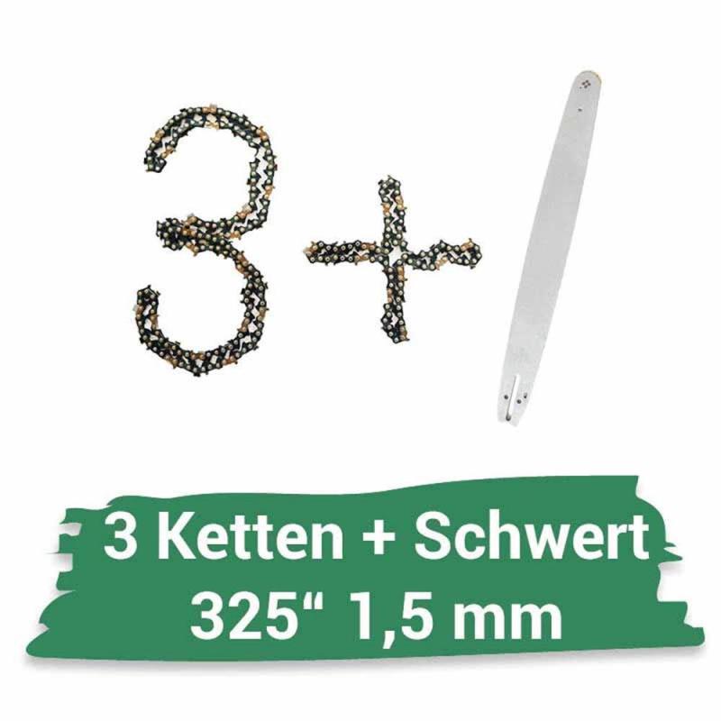 Schwert passend für Dolmar 153 50 cm 3/8“ 1,5 mm 72 TG Führungsschiene