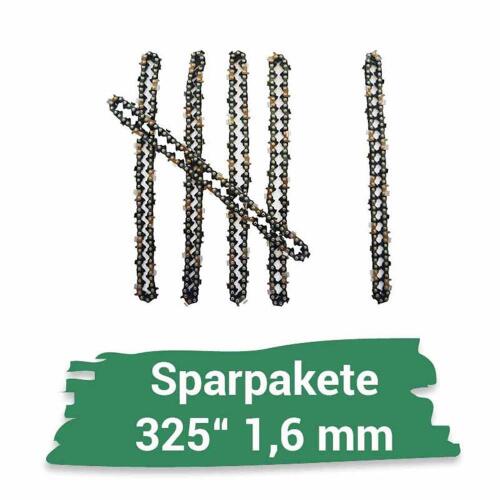 5+1 Sägeketten .325" 1,6mm 56 TG 33 cm für STIHL, AEG