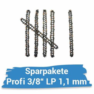 5+1 Profi Sägeketten 3/8" 1,1mm 50 TG 35 cm für STIHL
