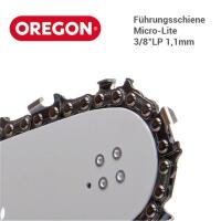 OREGON Führungsschiene 3/8 LP 1,1mm 30 cm 44 TG Micro-Lite 124MLEA074