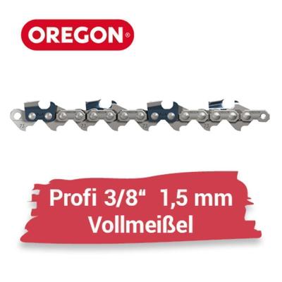 Sierra de cadena adecuado para dolmar ps500 38 cm 3/8" 56 TG 1,5 mm halbmeißel Chain